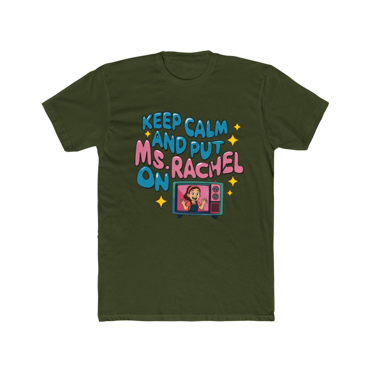 Keep calm and put Ms. Rachel on II T Shirt - alternate angle 4, merchandise