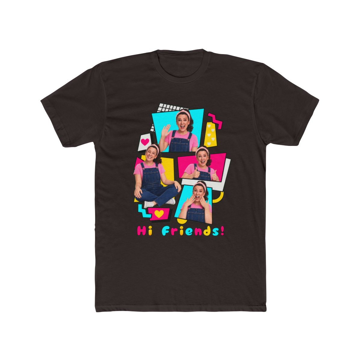 Ms. Rachel - HI friends Long Sleeve T Shirt - alternate angle 5, merchandise