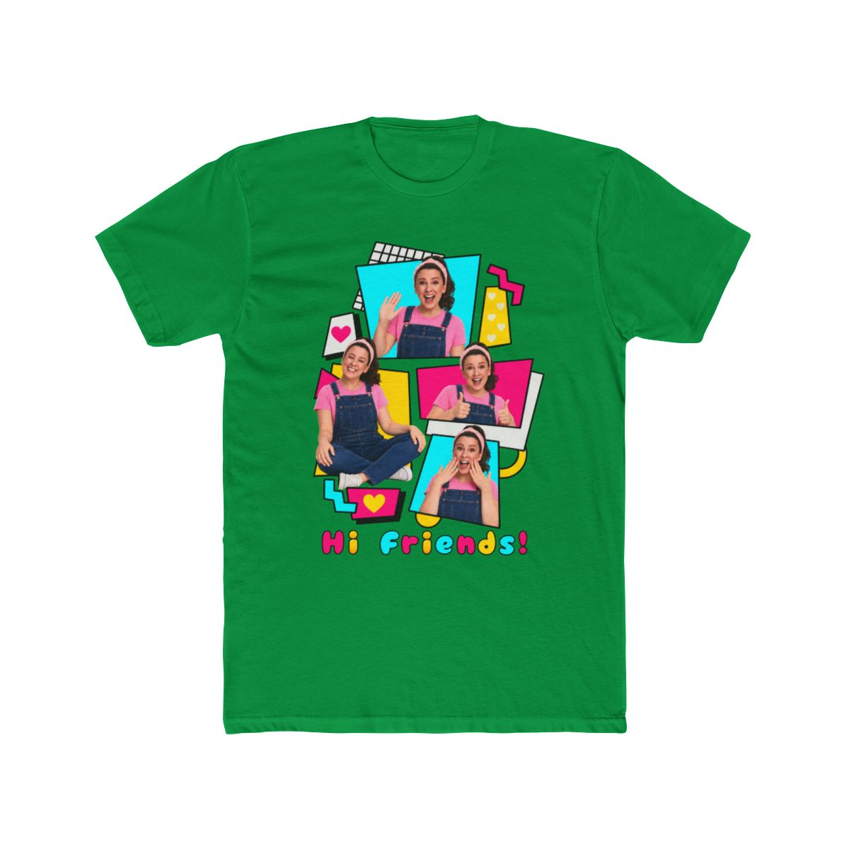 Ms. Rachel - HI friends Long Sleeve T Shirt - alternate angle 3, merchandise