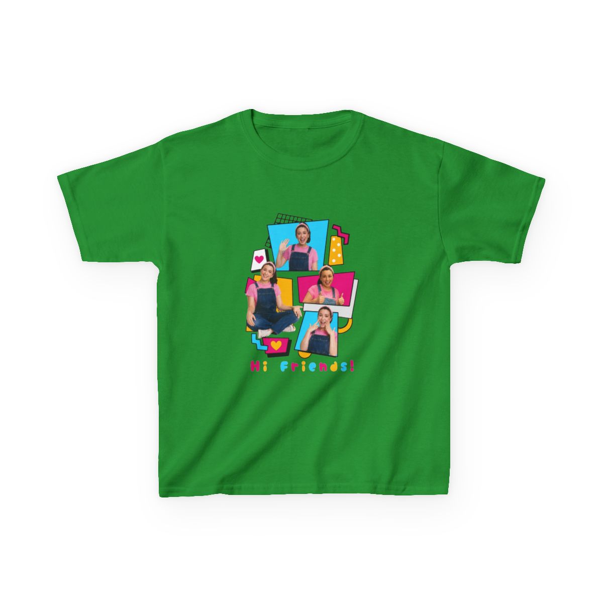 Ms. Rachel - HI friends Kids T-Shirt - alternate angle 3, merchandise