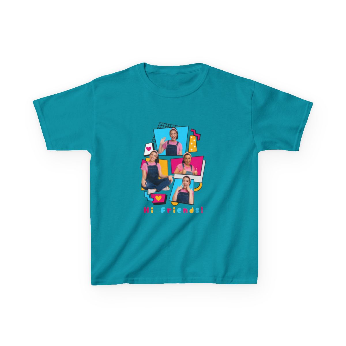 Ms. Rachel - HI friends Kids T-Shirt - alternate angle 4, merchandise