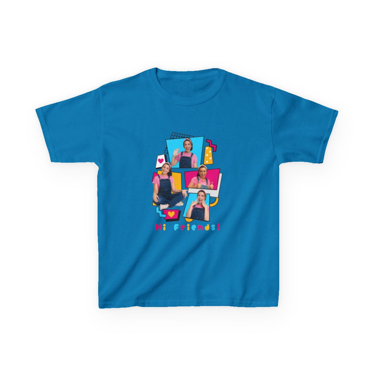 Ms. Rachel - HI friends Kids T-Shirt - alternate angle 5, merchandise