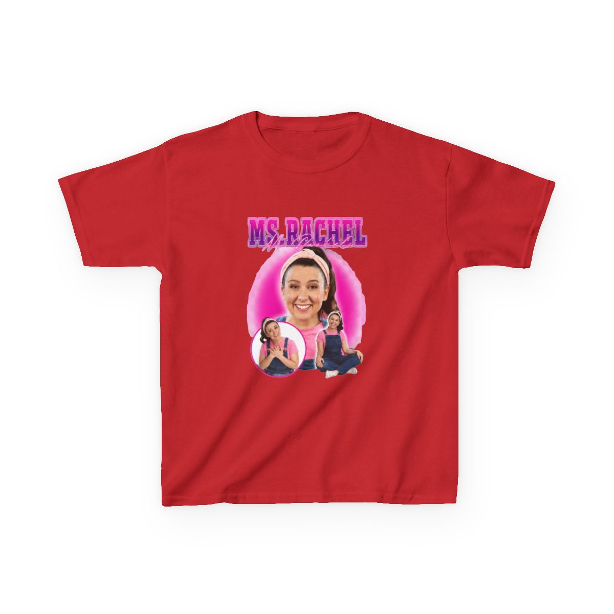 Ms. Rachel Pretty in Pink Kids T-Shirt