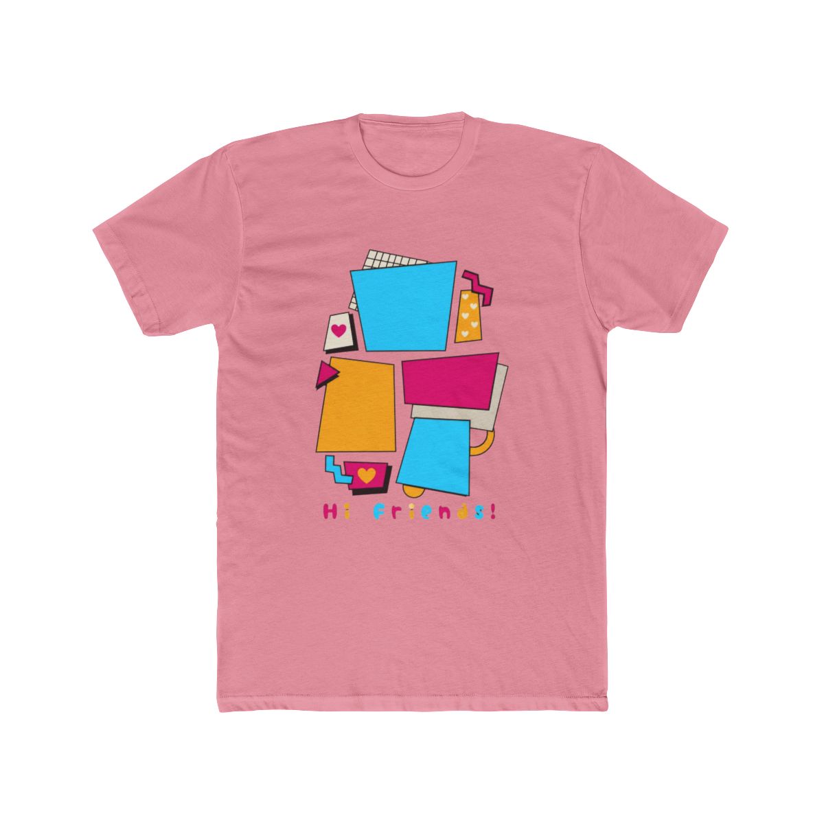 Ms. Rachel - HI friends T Shirt - alternate angle 2, merchandise