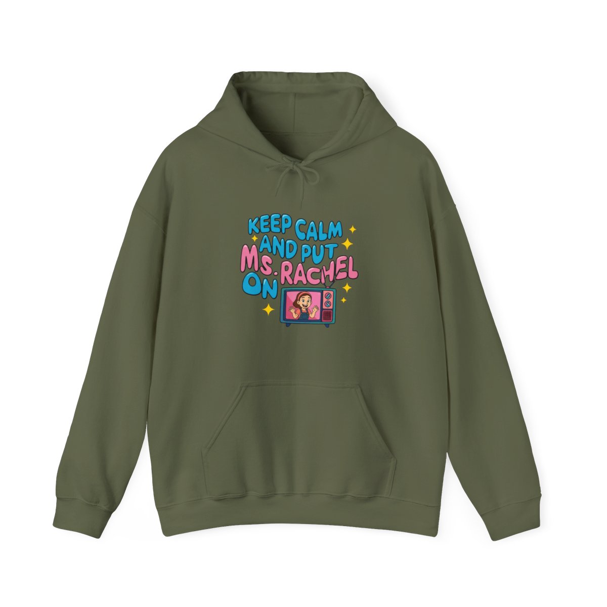 Keep calm and put Ms. Rachel on II Hoodie - alternate angle 3, merchandise