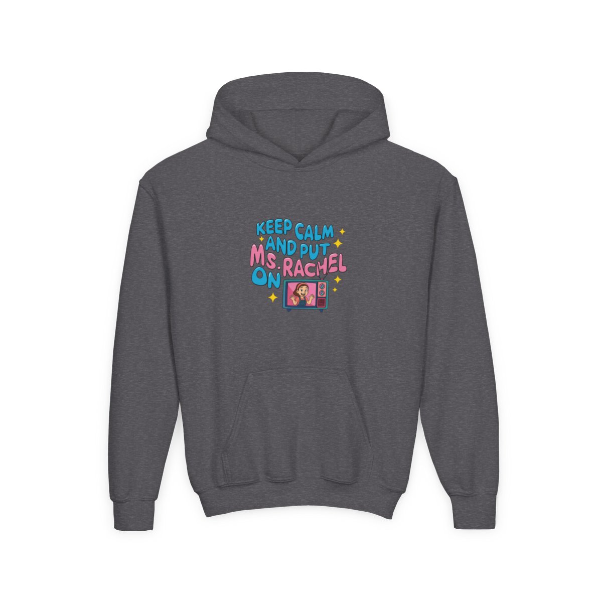 Keep calm and put Ms. Rachel on II Kids Hoodie - alternate angle 3, merchandise