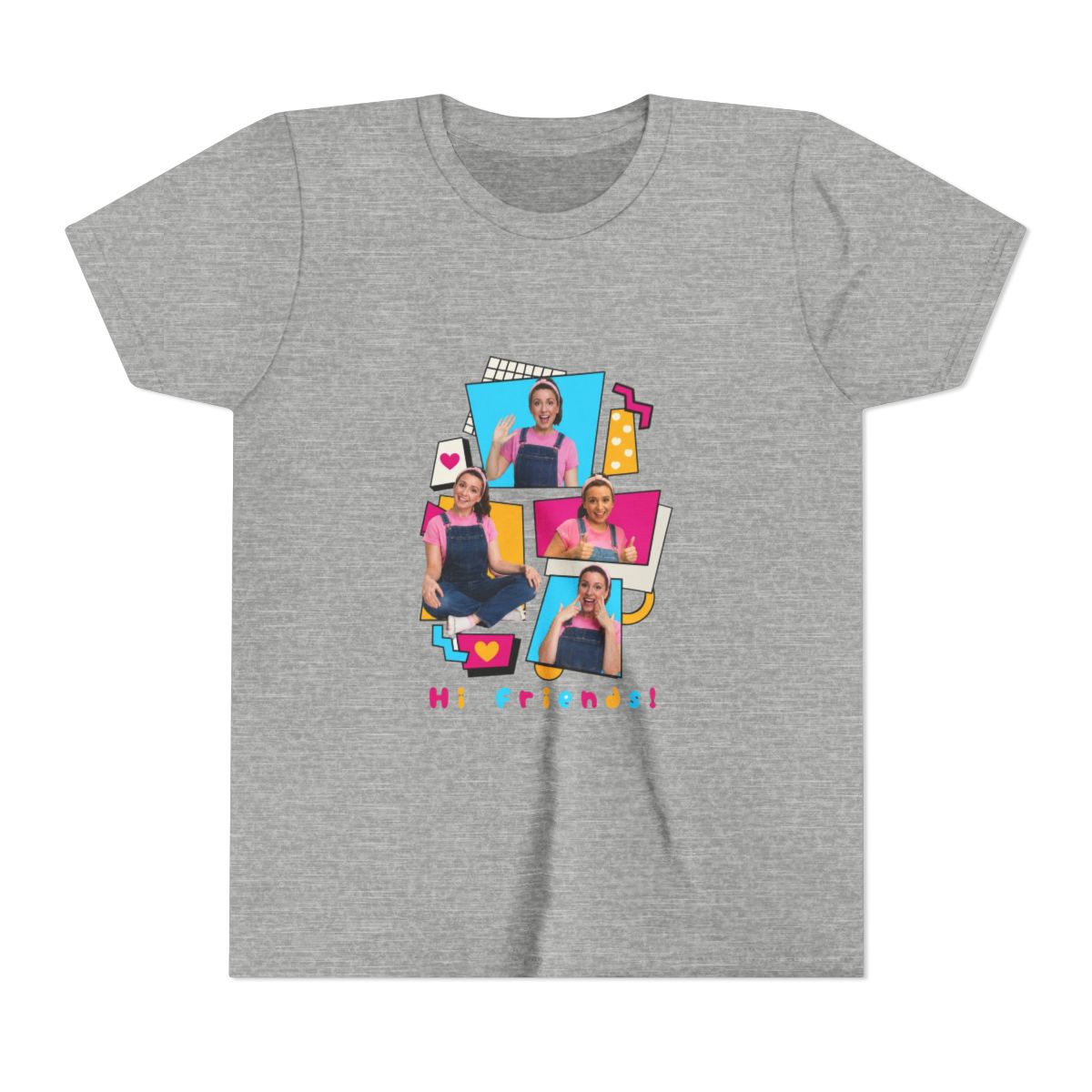 Ms. Rachel - HI friends Kids T Shirt - alternate angle 3, merchandise