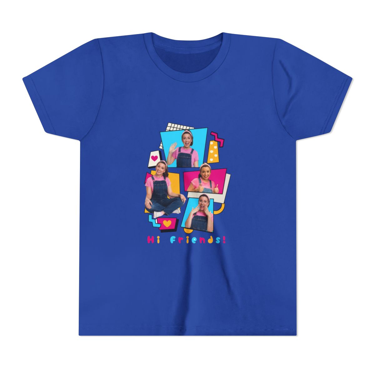 Ms. Rachel - HI friends Kids T Shirt - alternate angle 4, merchandise