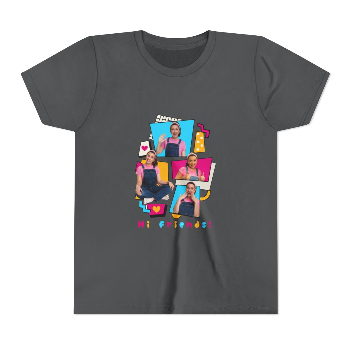 Ms. Rachel - HI friends Kids T Shirt - alternate angle 5, merchandise