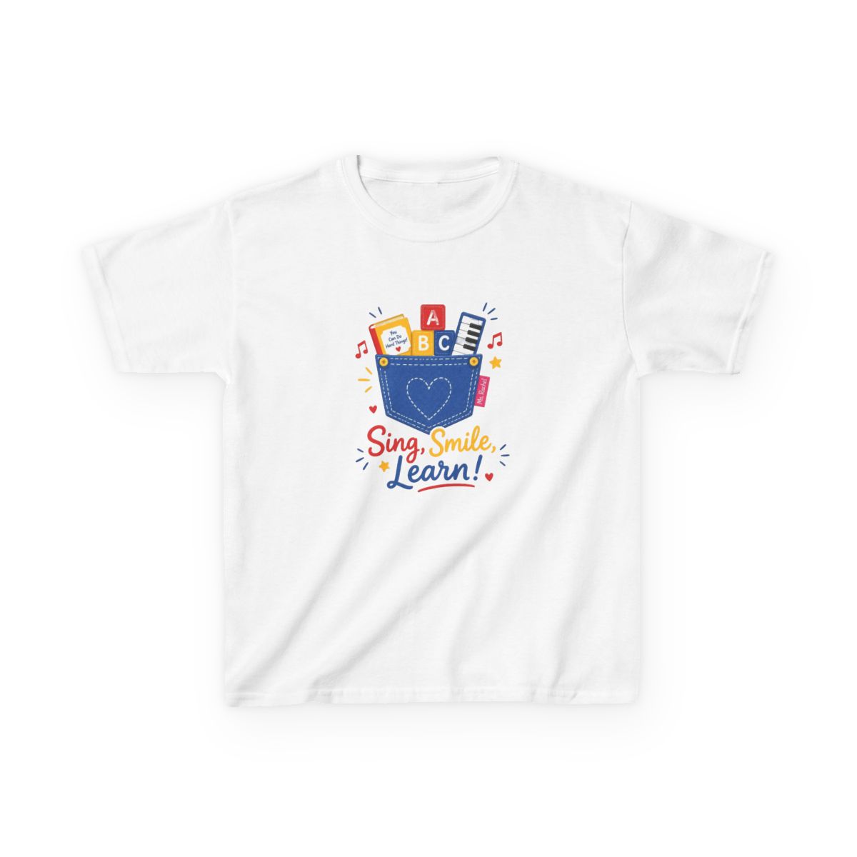 Ms. Rachel "Sing, Smile, Learn!" Unisex Kids Tee